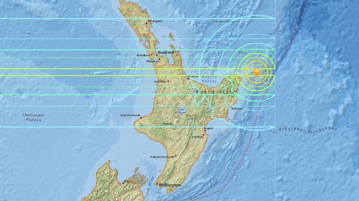 Τσουνάμι μετά τον σεισμό των 7,2 Ρίχτερ στη Νέα Ζηλανδία